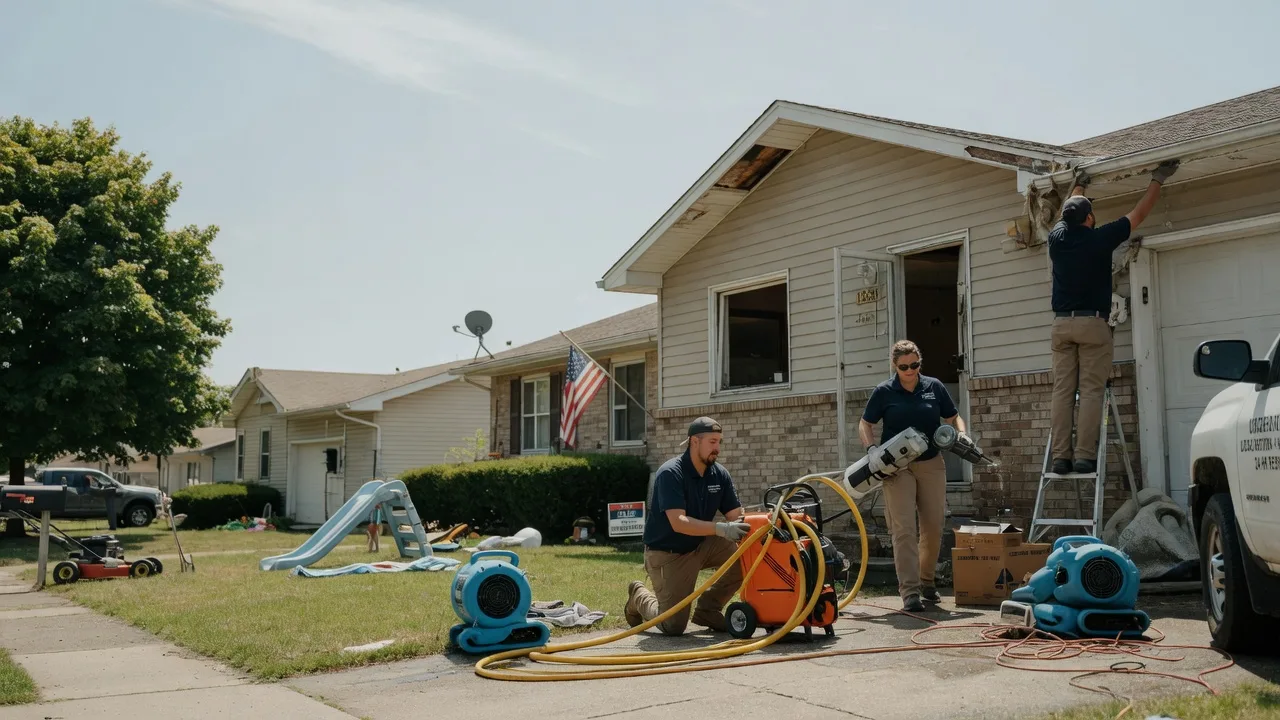 Water Damage Restoration in Fountainville, PA near me